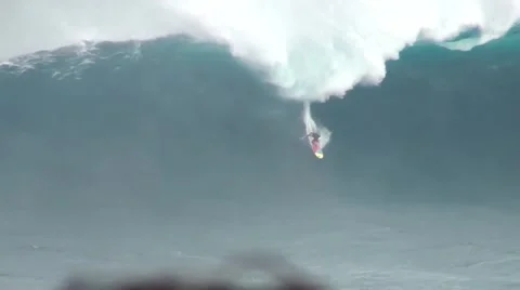 Big Wave Surfing 스톡 동영상 49041881