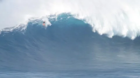 Big Wave Surfing Stock Footage 49042014
