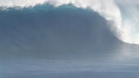 Big Wave Surfing Stock Footage 49042064