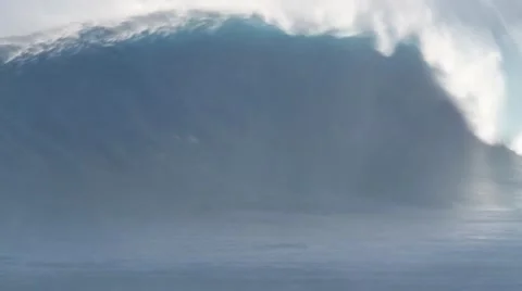Big Wave Surfing Stock Footage 49042173