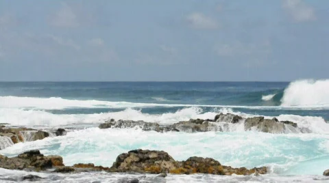 Big Waves at the Atlantic Coast Vidéo 457345