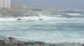 Big waves crashing on rocks, Porto 4k or 4k+ Resolution
