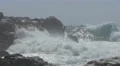 Big waves crashing on rocks, Porto 4k or 4k+ Resolution