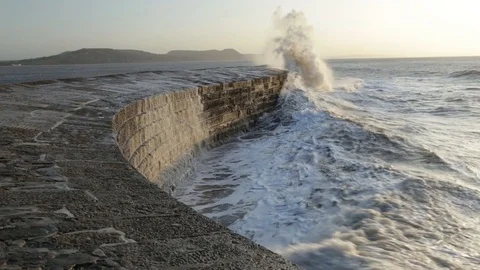 Big waves Stock Footage 121346706