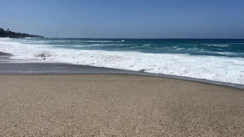 Big waves Stock Footage 342330728