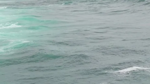Big waves of the ocean Stock Footage 260115756