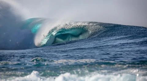Big Waves in the Ocean Stock Photos