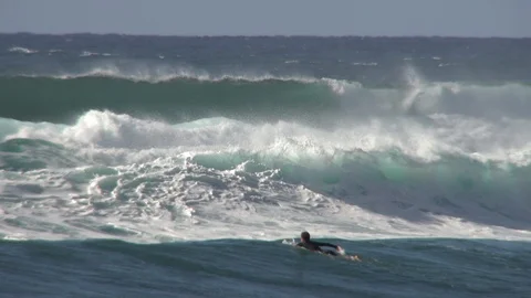 Big waves surfing Video stock 106739367