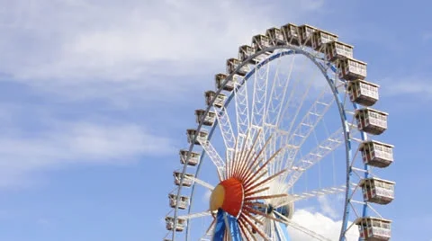 Big wheel Stock Footage 22542198