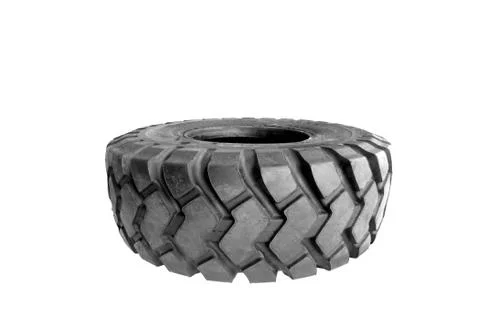 Big Wheel. Isolated object on a white background Stock Photos