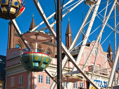 Big wheel Stock Photos