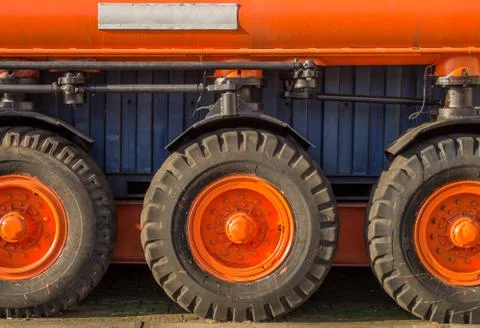 Big wheels Stock Photos
