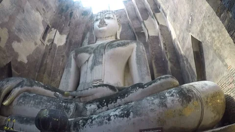 Big White Buddha Stock Footage 154838701