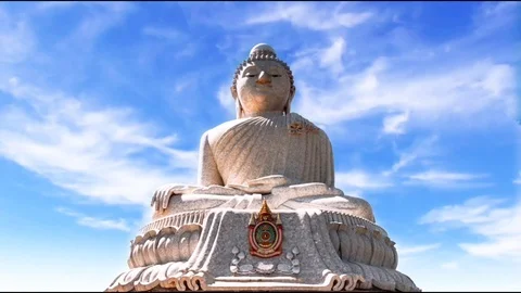Big White Buddha Of Phuket Video stock 114495281