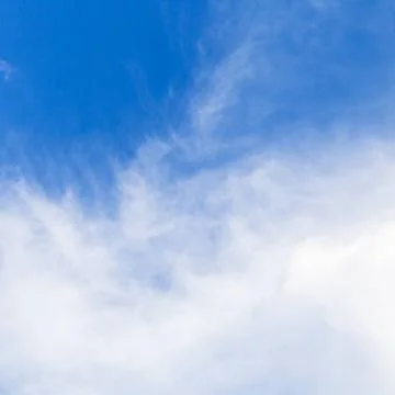 Big white cloud in blue sky big white cloud in blue sky under Paris in Mar... Stock Photos
