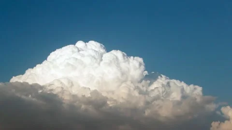 Big White Cloud 库存影片 11244049