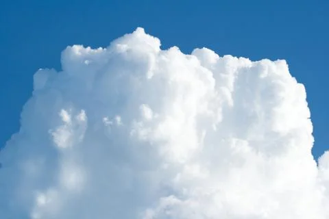 Big white cloud Stock Photos