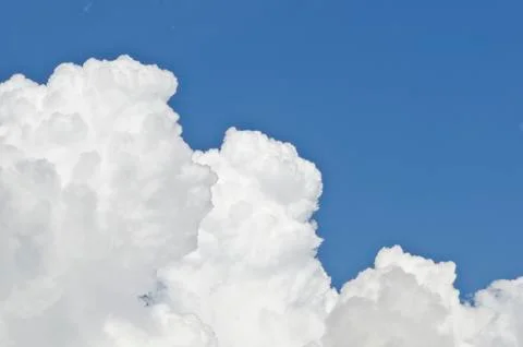 Big white cloud Stock Photos