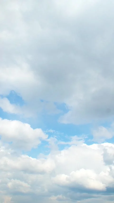 Big white clouds and blue sky 스톡 동영상 342596447