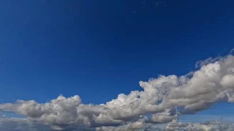 Big white clouds nice sky backdrop - photo of nature Stock Photos