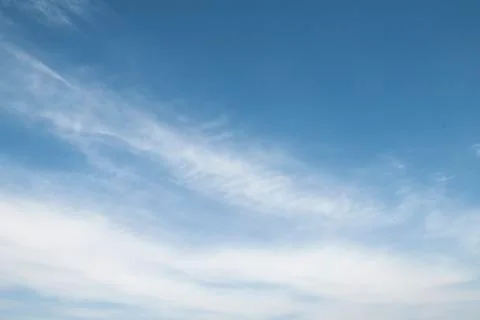 Big white clouds in sky Stock Photos