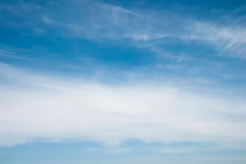Big white clouds in sky Stock Photos