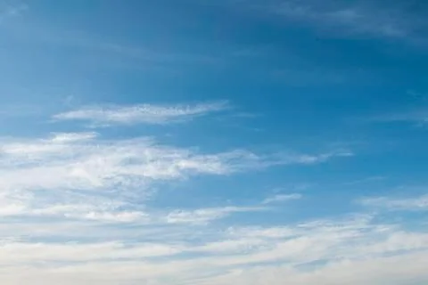 Big white clouds in sky Stock Photos