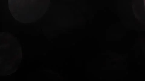 Big white full screen bokeh lights in black Video stock 318918228