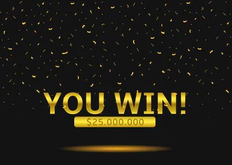 Big Win illustration Stock Illustration