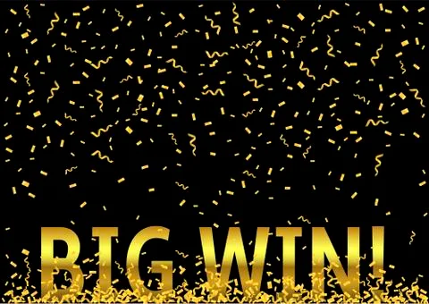 Big Win illustration Stock Illustration