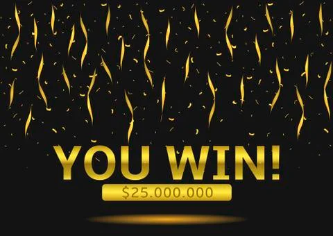 Big Win illustration Stock Illustration