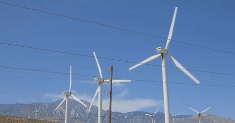 Big Windmill Stock Footage 114795913