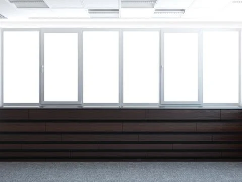 Big window Иллюстрация