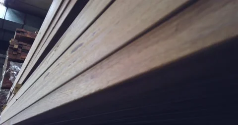 Big Wood warehouse Stock Footage 167866377