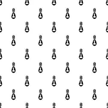 Big zip icon, simple style 库存插图