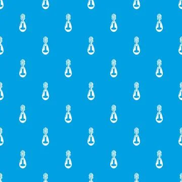Big zip pattern seamless blue イラスト素材