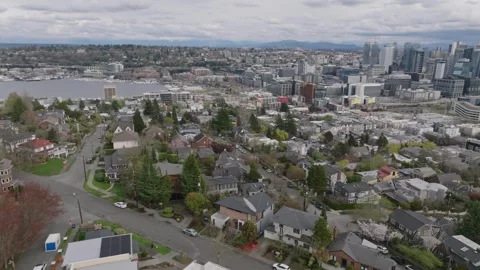 Bigelow Ave N, Seattle 2 Stock Footage 306017773