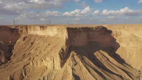 Biggest mount of the edge of the world, Riyadh, Saudi Arabia Stock Footage 135174408