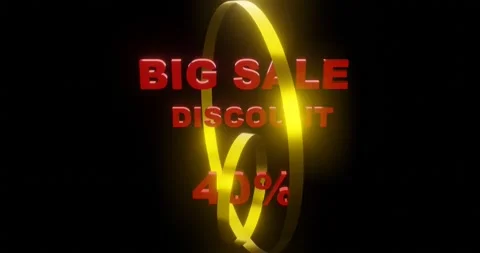 Bigsale 40 Stock Footage 166903560