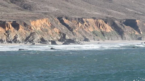 BigSur Coastline Stock Footage 48237972
