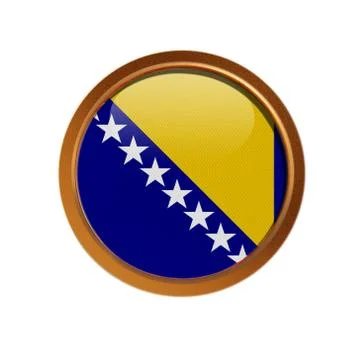 BIH flag Stock Illustration