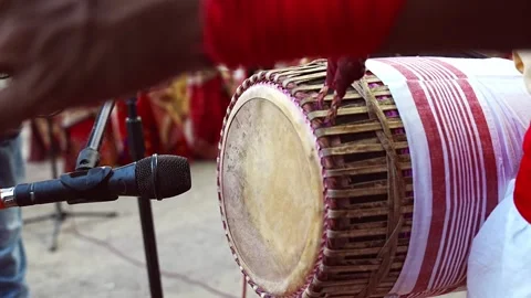 Bihu dance workshop ahead of the Rongali Bihu Stock-Footage 309546513
