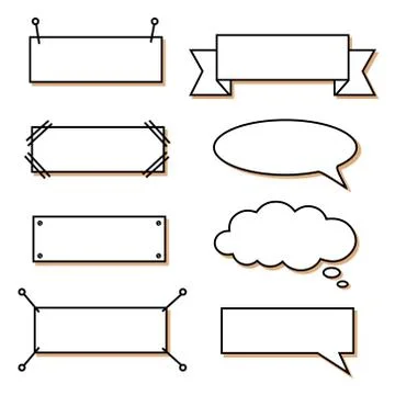 Bikablo - presentation scheme technique - Basic set orange shadow Stock Illustration