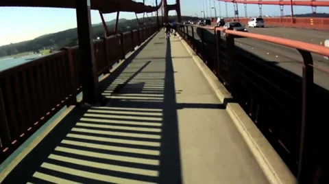 Bike Bridge 動画素材 1078458