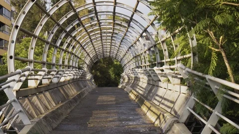 Bike Bridge Video stock 116055345