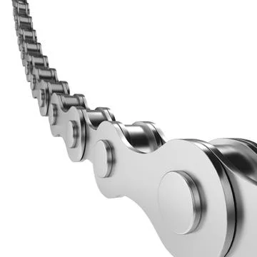 Bike chain Stock Illustration