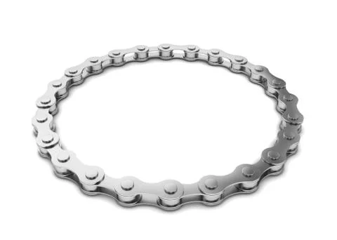 Bike chain Stock Illustration