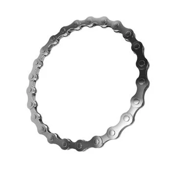 Bike chain Stock Illustration