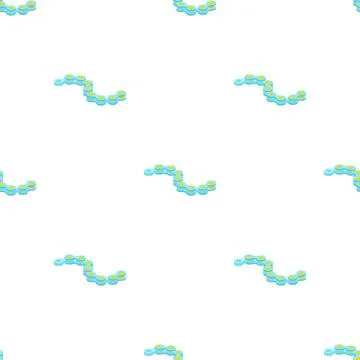 Bike chain pattern seamless vector Stock Illustration