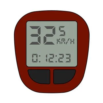 Bike Computer Icon イラスト素材